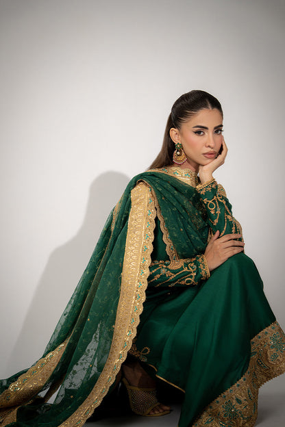 Mina Hassan | Winter 25 | Miraal - Casual Dress - available at Maria Faisal in UK and USA.