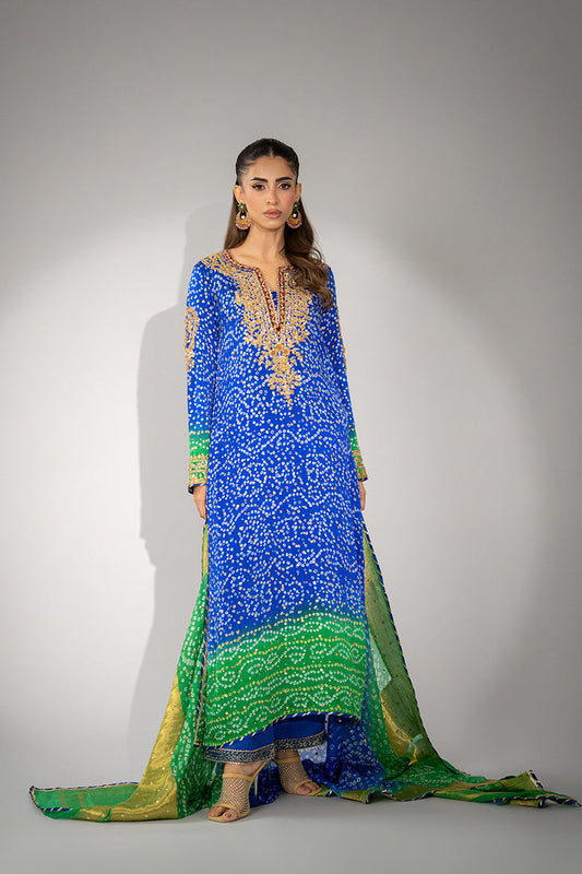 Mina Hassan | Winter 25 | Erma - Casual Dress - available at Maria Faisal in UK and USA.