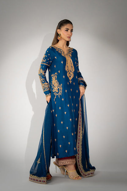 Mina Hassan | Winter 25 | Sireh - Casual Dress - available at Maria Faisal in UK and USA.