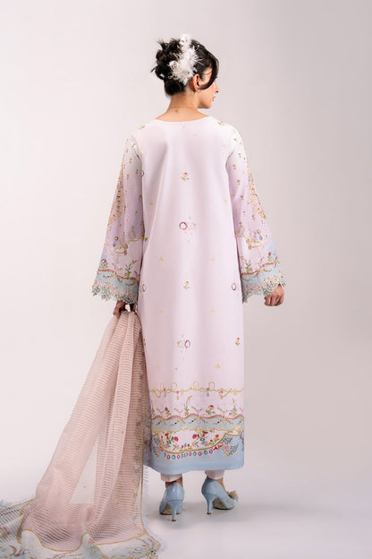 Qalamkar | Luxe Silk 26 | QSL-07 NOA - Luxury Dress - available at Maria Faisal in UK and USA.