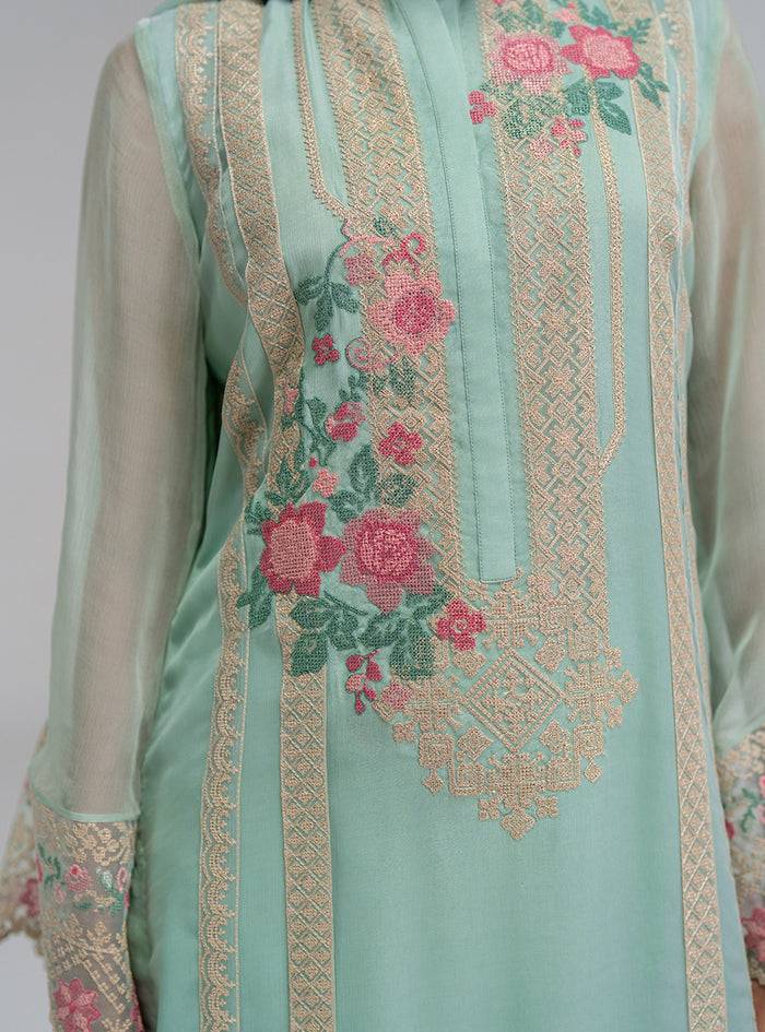 Zainab Chottani | Eid Pret 25 | Fleur by Maria Faisal - Registered Vendor of : Zainab Chottani - type : - 100% original wedding dresses