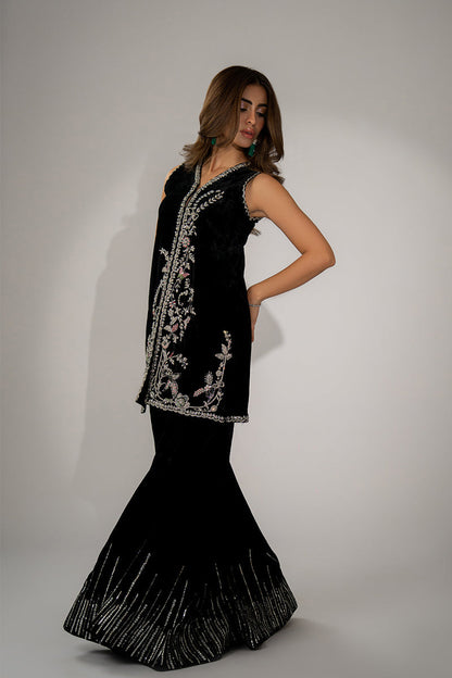 Mina Hassan | Winter 25 | Aena - Casual Dress - available at Maria Faisal in UK and USA.