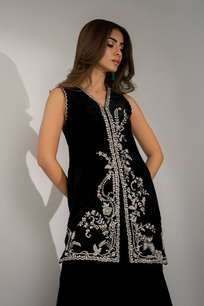 Mina Hassan | Winter 25 | Aena - Casual Dress - available at Maria Faisal in UK and USA.