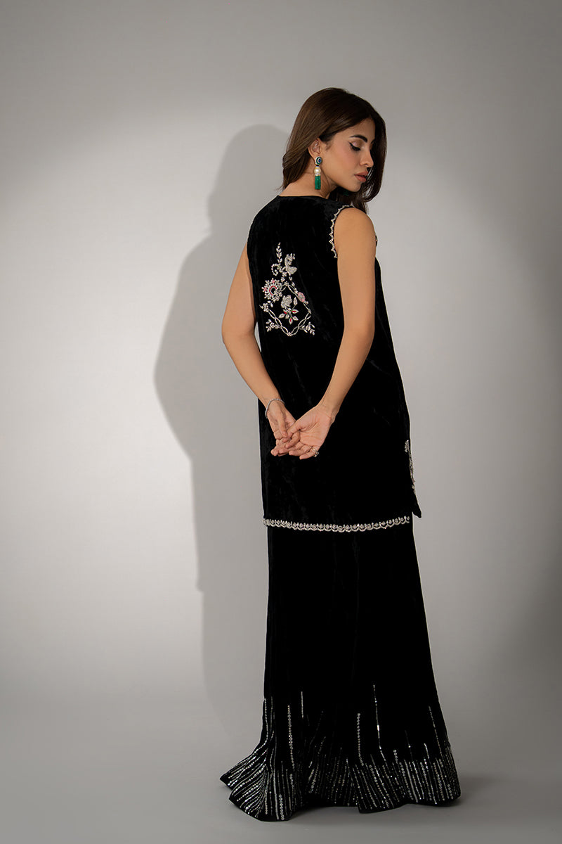 Mina Hassan | Winter 25 | Aena - Casual Dress - available at Maria Faisal in UK and USA.
