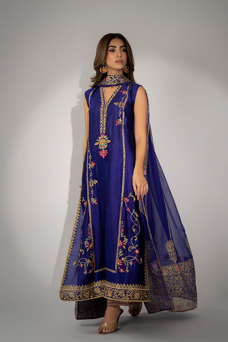 Mina Hassan | Winter 25 | Aria - Casual Dress - available at Maria Faisal in UK and USA.