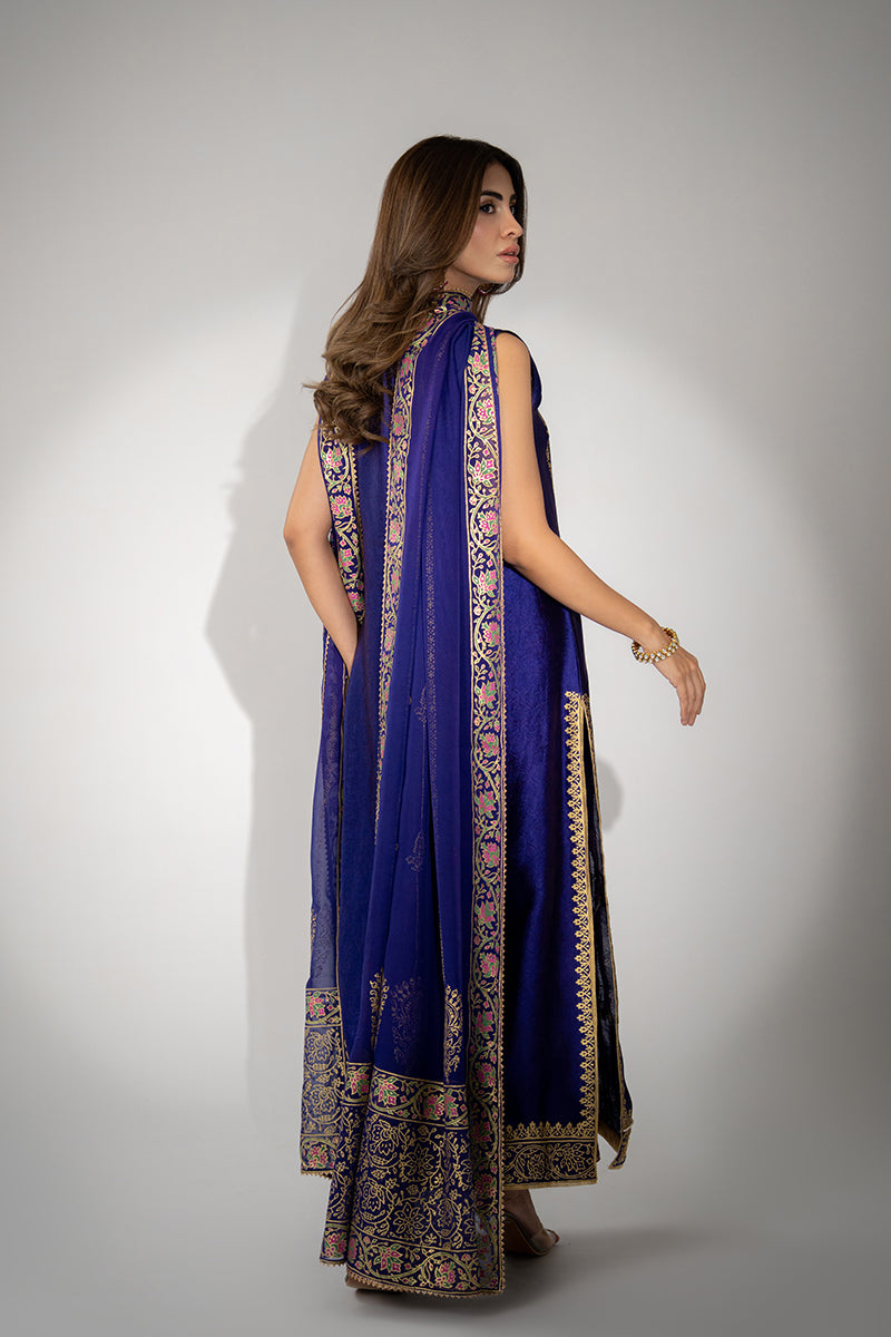 Mina Hassan | Winter 25 | Aria - Casual Dress - available at Maria Faisal in UK and USA.