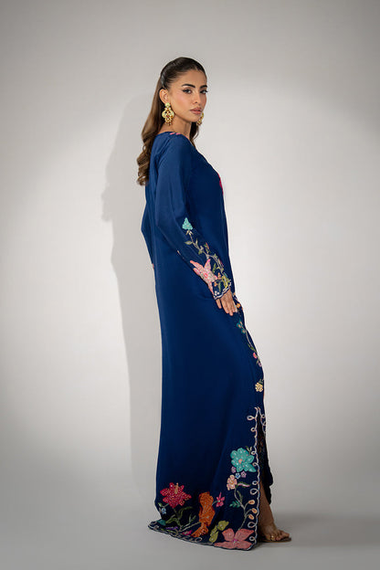 Mina Hassan | Winter 25 | Adina - Casual Dress - available at Maria Faisal in UK and USA.