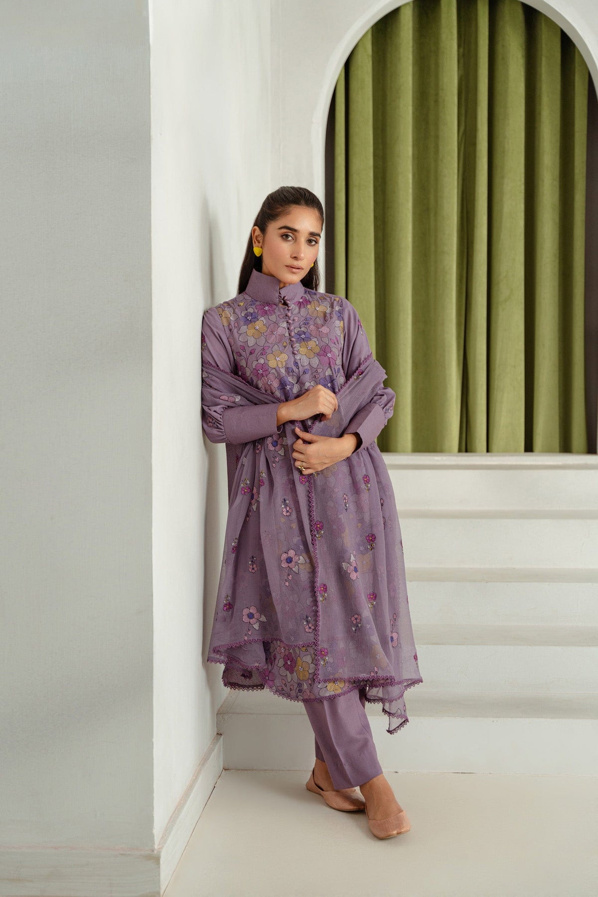 Taana Baana | Manzil Winter |  M3407B - Ladies Clothes - Maria Faisal