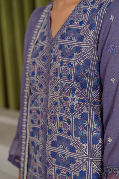 Taana Baana | Manzil Winter |  B3400A - Ladies Clothes - Maria Faisal