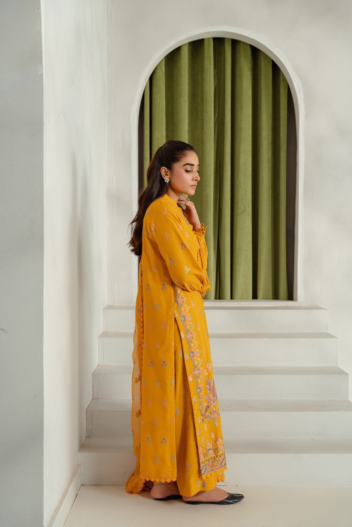 Taana Baana | Manzil Winter |  S3395A - Ladies Clothes - Maria Faisal