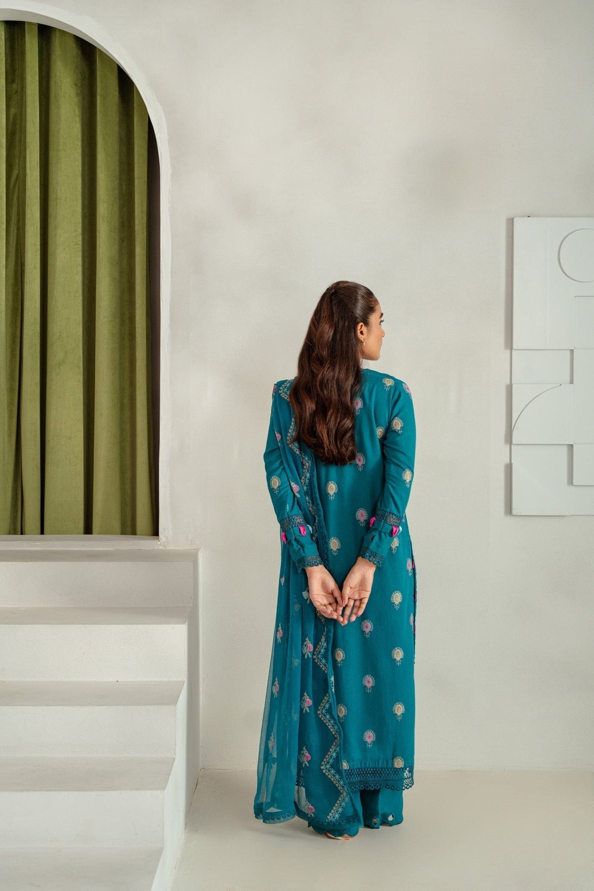 Taana Baana | Manzil Winter |  S3389B - Ladies Clothes - Maria Faisal