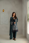 Taana Baana | Manzil Winter |  C3414B - Designer Dress with Intricate embroidery and embellishments. Shop elegent wedding dress at Maria Faisal.