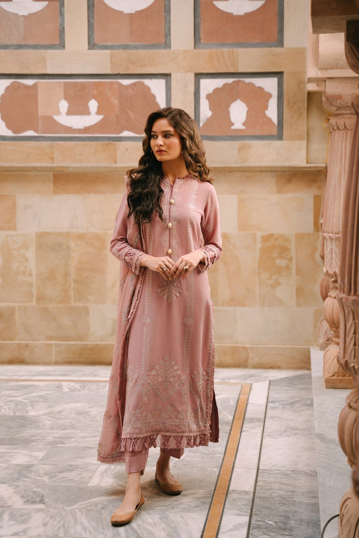 Taana Baana | Manzil Winter |  S3389A - Ladies Clothes - Maria Faisal