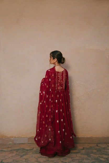 Taana Baana | Manzil Winter |  M3402B - Ladies Clothes - Maria Faisal