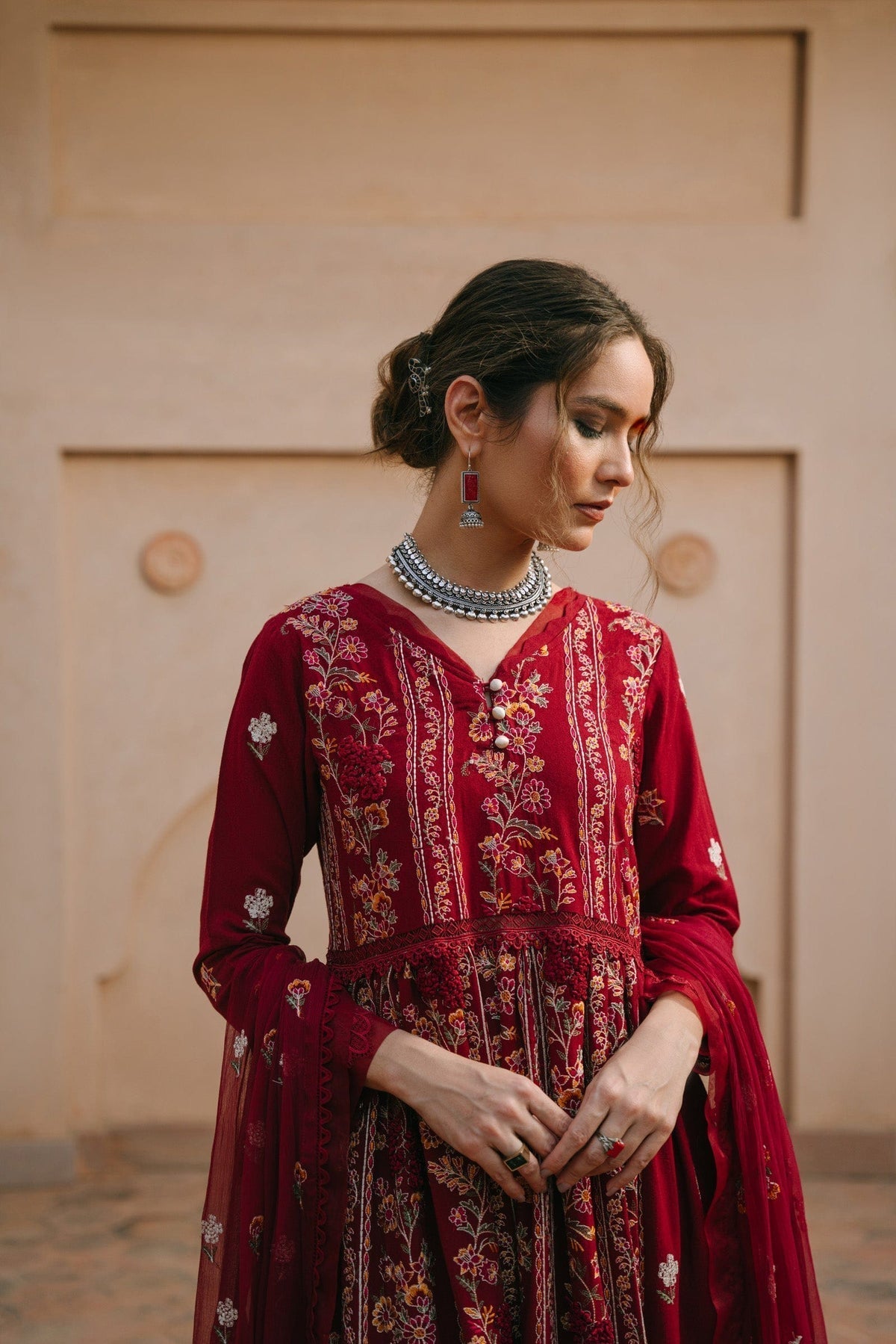 Taana Baana | Manzil Winter |  M3402B - Ladies Clothes - Maria Faisal