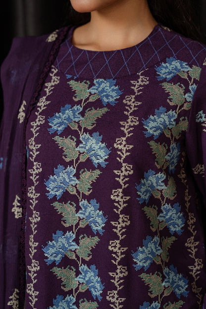 Taana Baana | Manzil Winter |  C3409A - Ladies Clothes - Maria Faisal