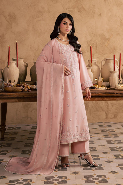Batik | Festive Eid 26 | Taffy Aria - Luxury Dress - available at Maria Faisal in UK and USA.