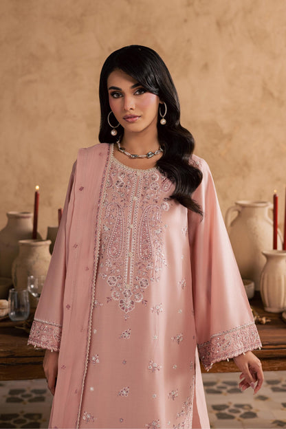 Batik | Festive Eid 26 | Taffy Aria - Luxury Dress - available at Maria Faisal in UK and USA.