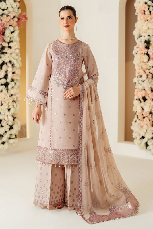 Alizeh | Luxury Raw Silk | AF-RS-08-TAFFY - Ladies Clothes - Maria Faisal