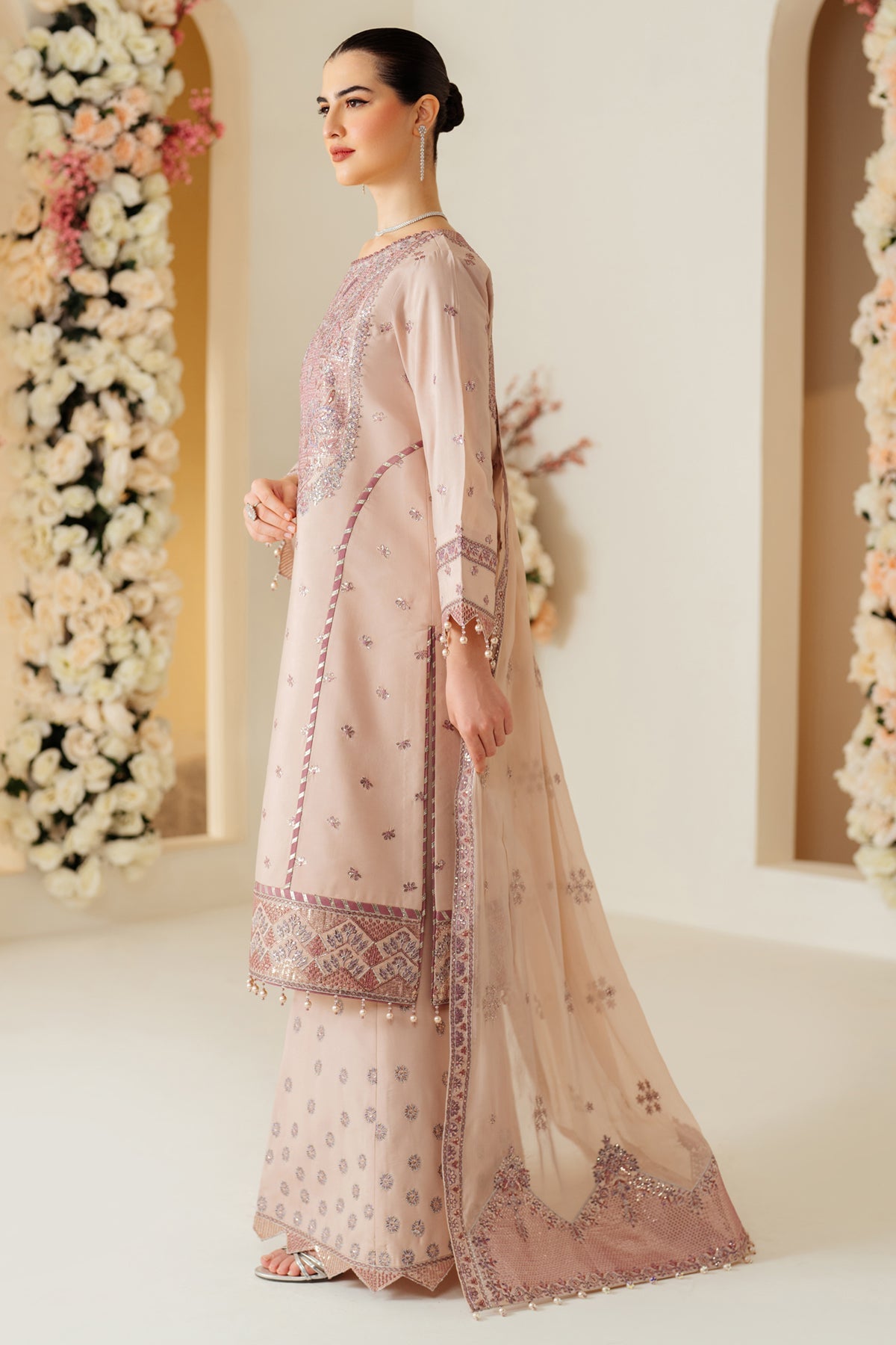 Alizeh | Luxury Raw Silk | AF-RS-08-TAFFY - Ladies Clothes - Maria Faisal