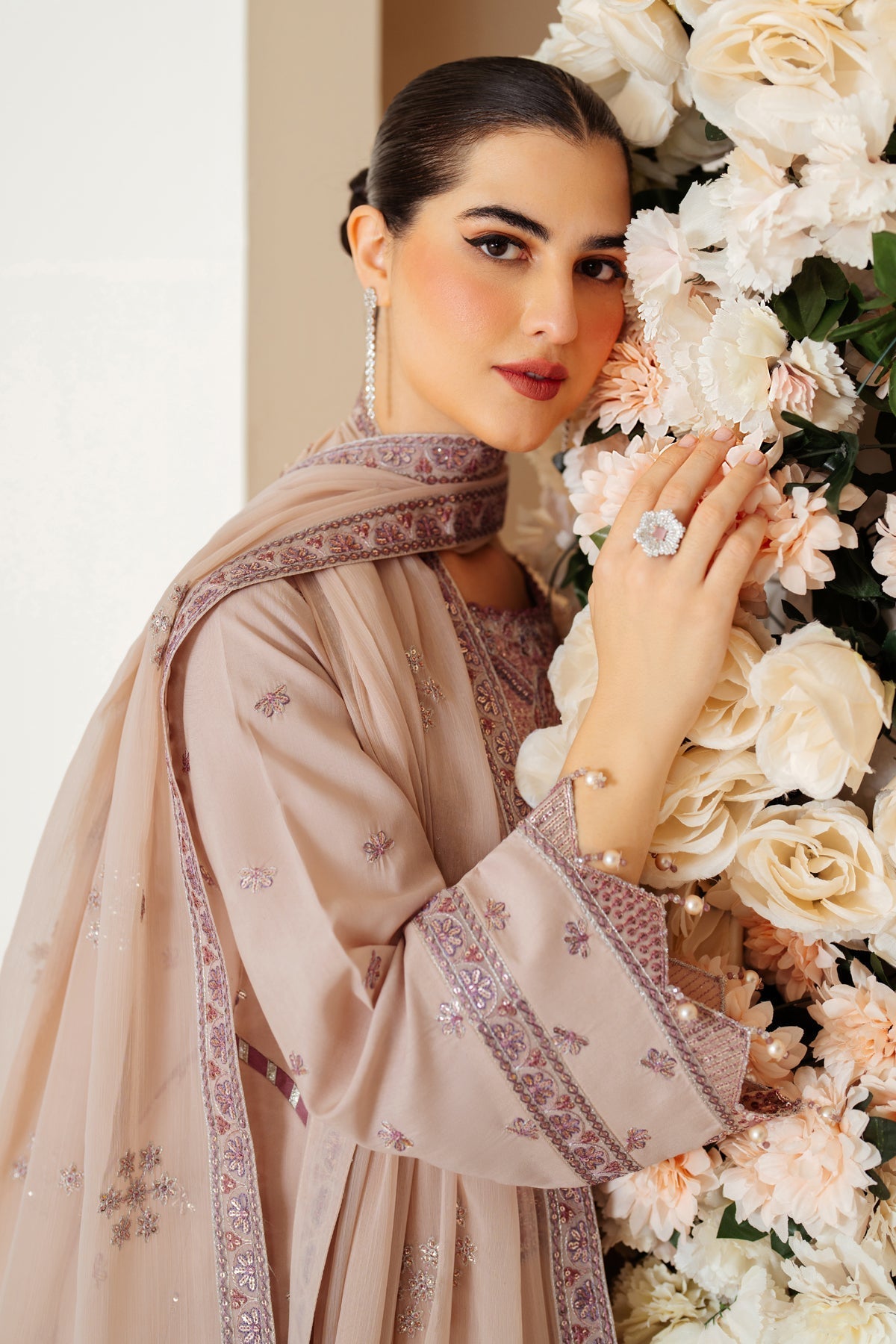 Alizeh | Luxury Raw Silk | AF-RS-08-TAFFY - Ladies Clothes - Maria Faisal