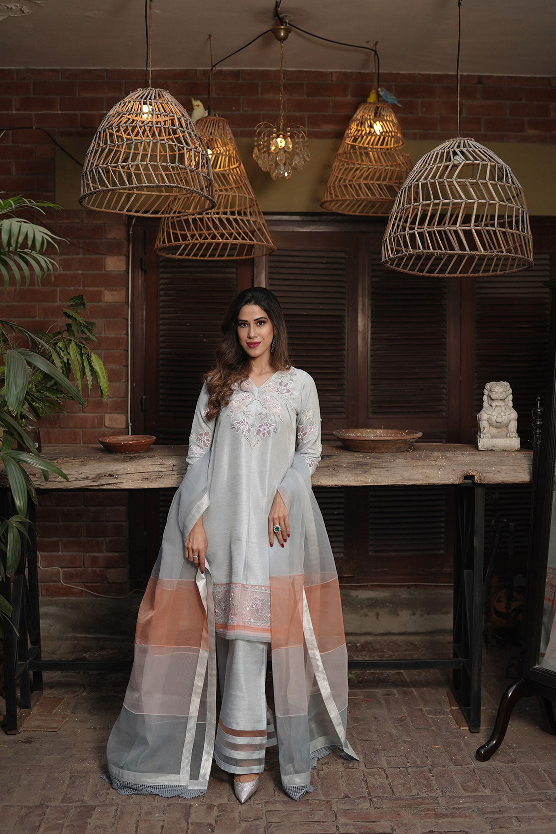 Leon | Leon Luxe Collection | Peach Oyster - Maria Faisal