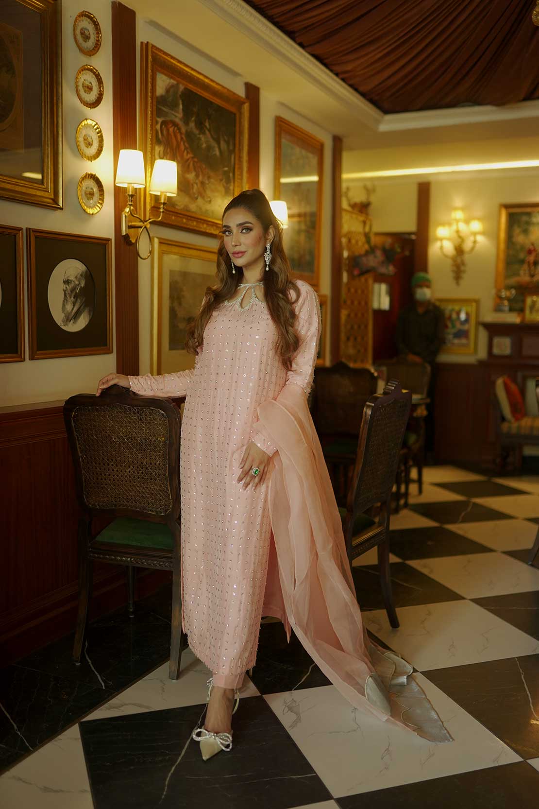 Leon | Leon Luxe Collection | SWAN DRESS - Maria Faisal