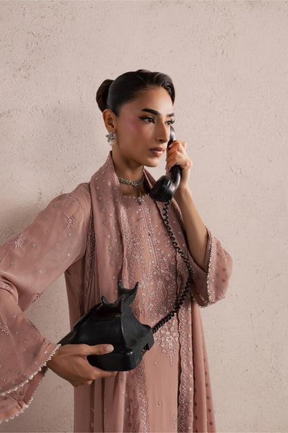 Batik | Festive Eid 26 | Tirna - Luxury Dress - available at Maria Faisal in UK and USA.