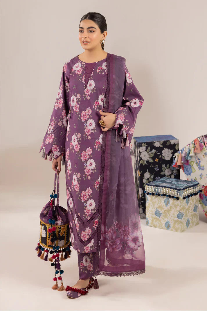 Alizeh | Sheen Lawn Prints 24 | Tulipa