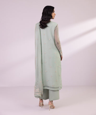 Sapphire | Eid Collection | S27 - Designer Dress with Intricate embroidery and embellishments. Shop elegent wedding dress at Maria Faisal.