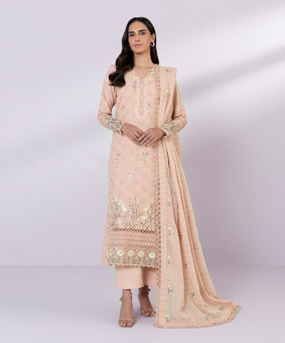 Sapphire | Eid Collection | S43 - Designer Dress with Intricate embroidery and embellishments. Shop elegent wedding dress at Maria Faisal.
