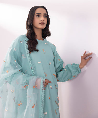 Sapphire | Eid Collection | S50 - Designer Dress with Intricate embroidery and embellishments. Shop elegent wedding dress at Maria Faisal.
