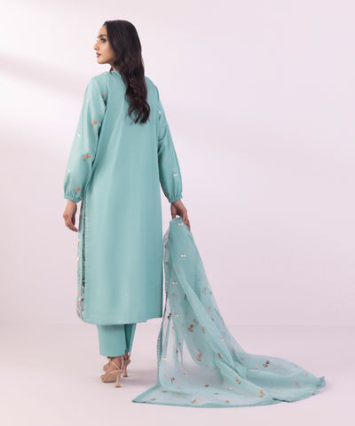Sapphire | Eid Collection | S50 - Designer Dress with Intricate embroidery and embellishments. Shop elegent wedding dress at Maria Faisal.