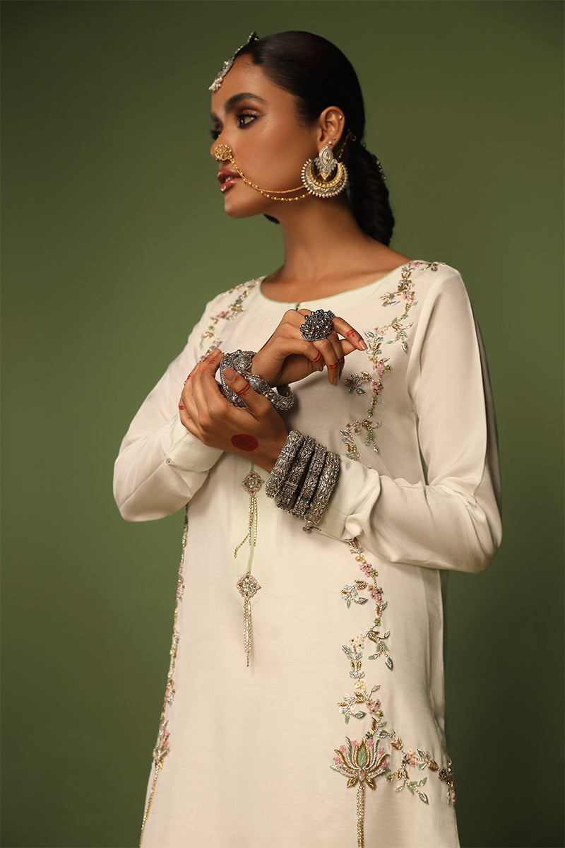 Wardha Saleem | Luxury Pret Traditional Wear | KANWAL - SHIRT WITH PANTS (2 PC) - Ladies Clothes 