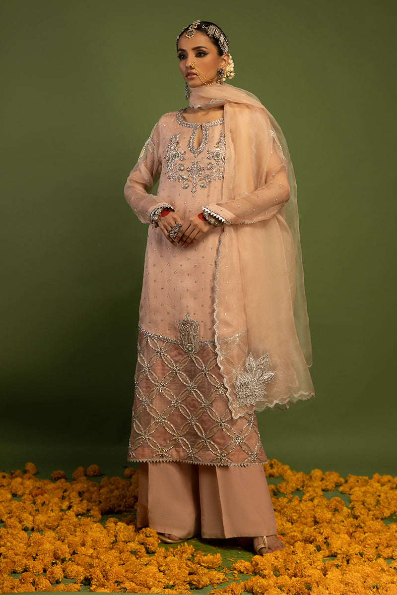 Wardha Saleem | Luxury Pret Traditional Wear | MISMAAR - HEAVY FORMAL (2 PC) - Ladies Clothes 