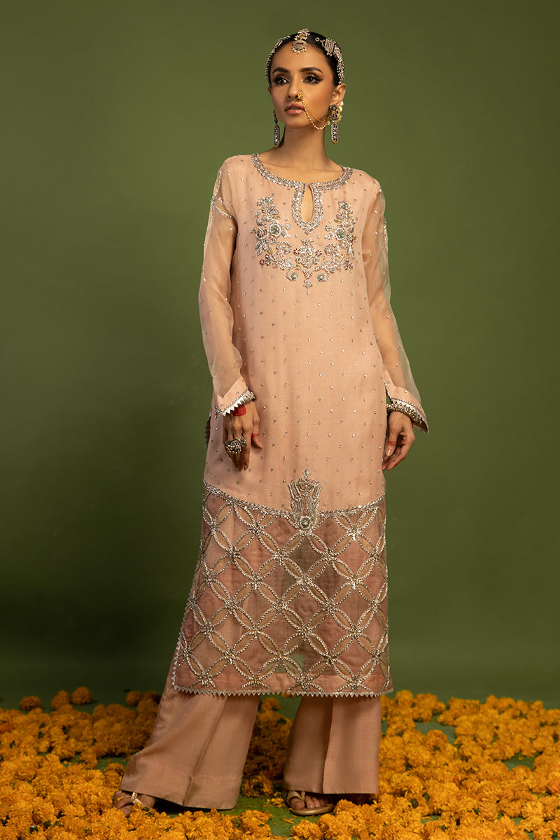 Wardha Saleem | Luxury Pret Traditional Wear | MISMAAR - HEAVY FORMAL (2 PC) - Ladies Clothes 