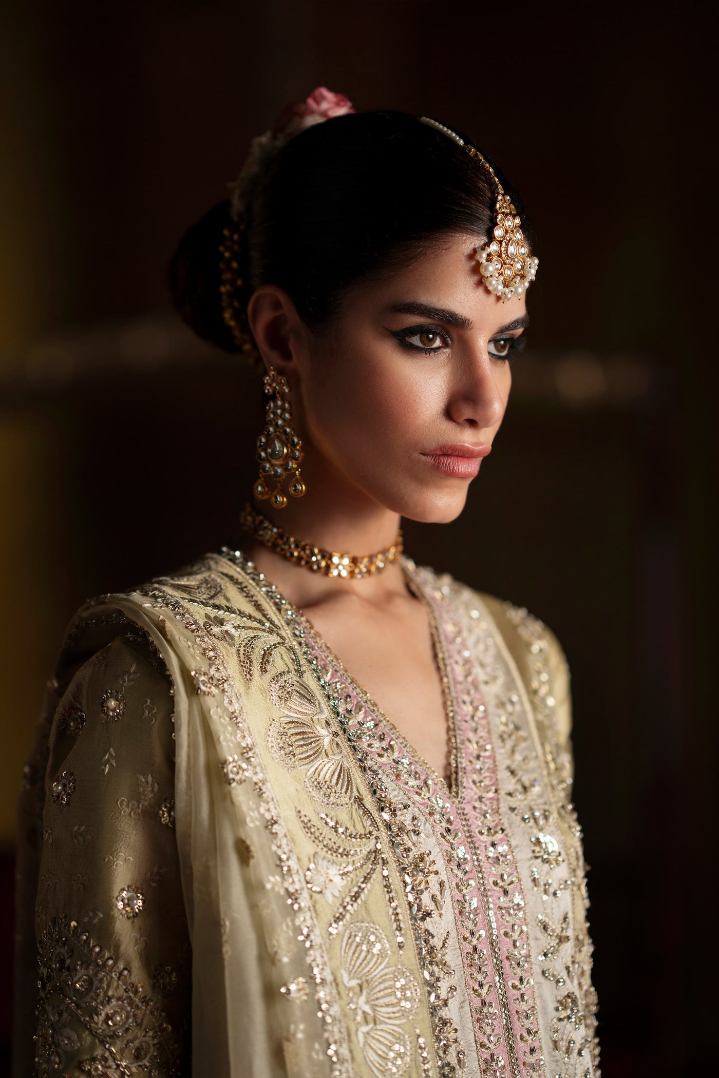 Saad Bin Shahzad | Laavni Formals | SELIN - Formal Dress - available at Maria Faisal in UK and USA.