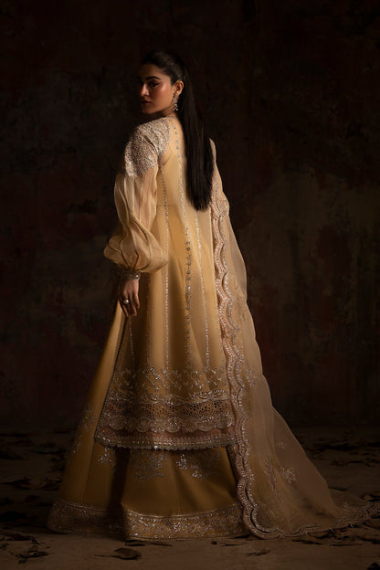 Nyra | Wedding Festive | Sunehri - Wedding Dress - available at Maria Faisal in UK and USA.