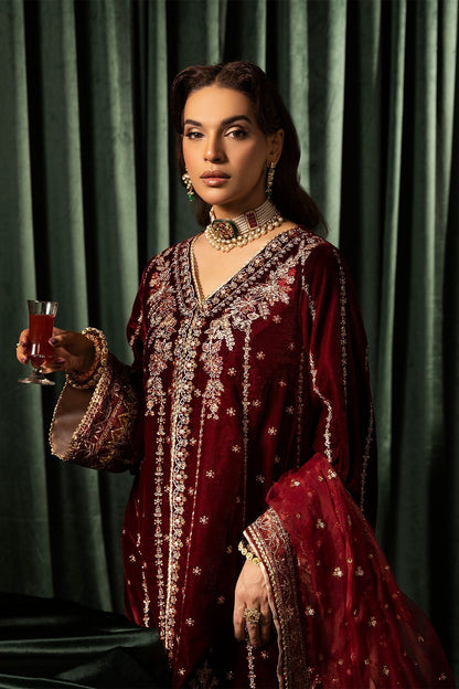 Motifz | Velvet Formals | 5099-SANDAL - Ladies Clothes - Maria Faisal