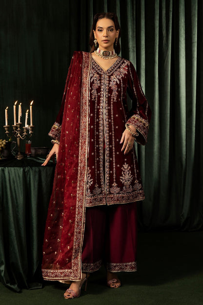 Motifz | Velvet Formals | 5099-SANDAL - Ladies Clothes - Maria Faisal
