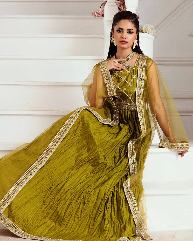 Ain | Zahra Formal Edit 25 | AN-111 by Maria Faisal - Registered Vendor of : Ain - type : Ladies Clothes - 100% original wedding dresses