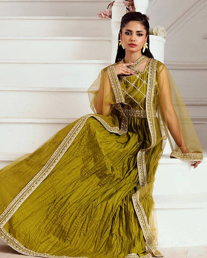 Ain | Zahra Formal Edit 25 | AN-111 by Maria Faisal - Registered Vendor of : Ain - type : Ladies Clothes - 100% original wedding dresses