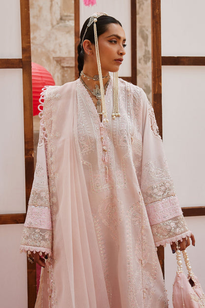 Elan | Kashmee Legacy Lawn 26 |ROUHAAN (EL26-04 B) - Luxury Dress - available at Maria Faisal in UK and USA.