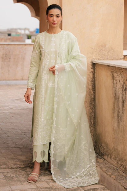 Cross Stitch | Mahiri Embroidered Collection 26 | Lumiere Meadow - Luxury Dress - available at Maria Faisal in UK and USA.