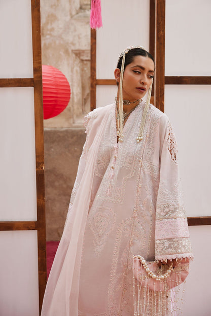 Elan | Kashmee Legacy Lawn 26 |ROUHAAN (EL26-04 B) - Luxury Dress - available at Maria Faisal in UK and USA.