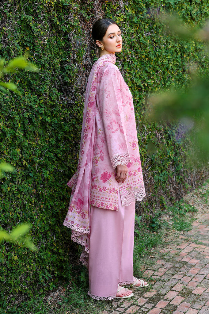 Cross Stitch | Eid Lawn Edit 26 |  SPRING LILAC - Luxury Dress - available at Maria Faisal in UK and USA.