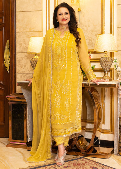Sahane | Savoir Luxury Formals Savoir | CT-140005 Girasol - Savoir - Ladies Clothes - Maria Faisal