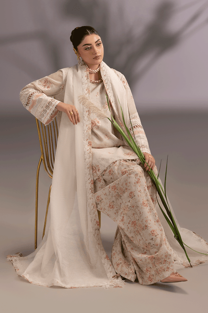Erum Khan | Summer Whisper | Queen Radiance - Luxury Dress - available at Maria Faisal in UK and USA.