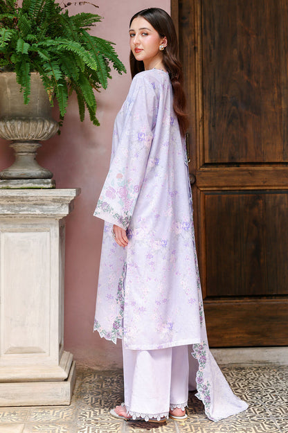 Cross Stitch | Eid Lawn Edit 26 | CRYSTAL GLAZE - Luxury Dress - available at Maria Faisal in UK and USA.