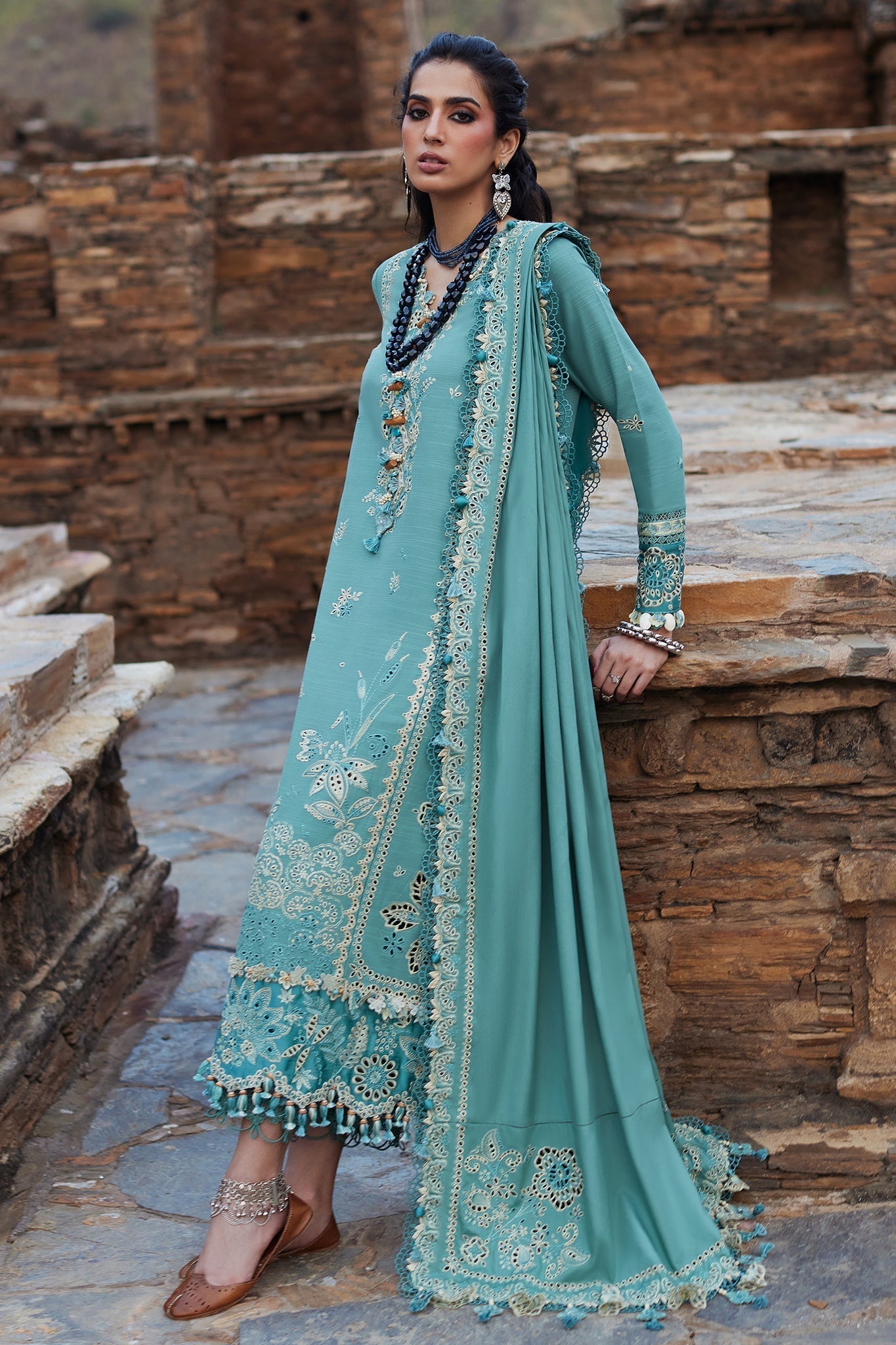 Elan | Winter Collection 24 | CELESTIA (EW24-09) - Ladies Clothes - Maria Faisal